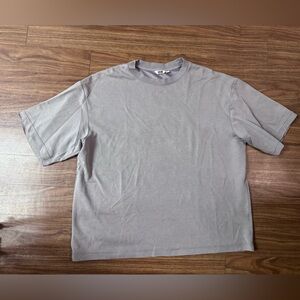Uniqlo Airism Gray Men's T-Shirt 2xl